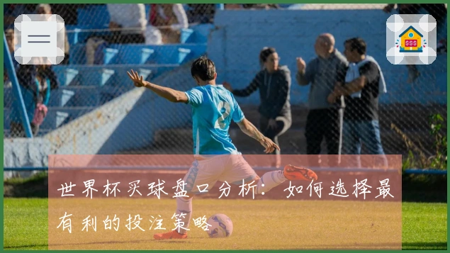 世界杯买球盘口分析：如何选择最有利的投注策略